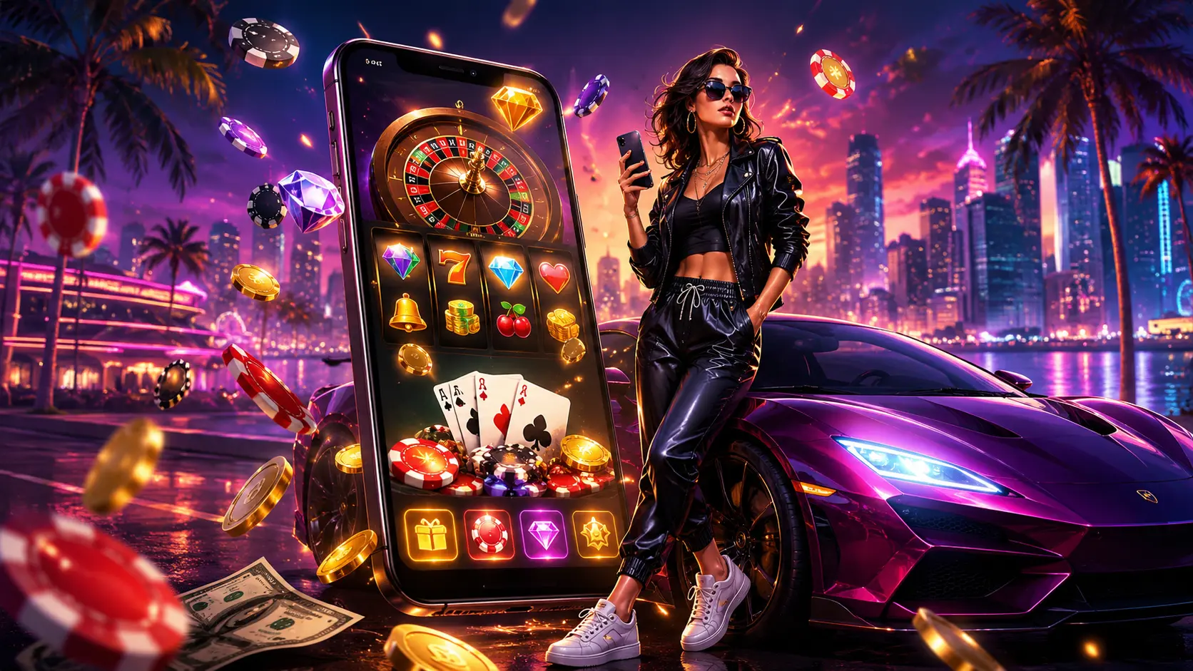 Daytonaspin Casino mobile app for Android and iOS